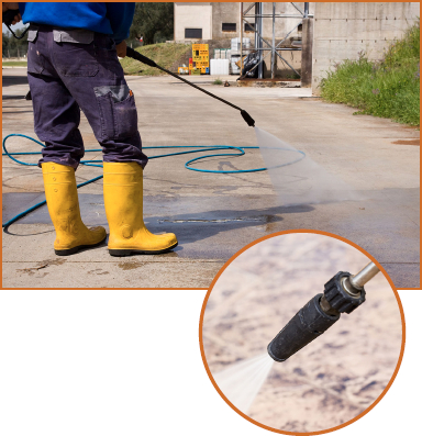 water blasting boots