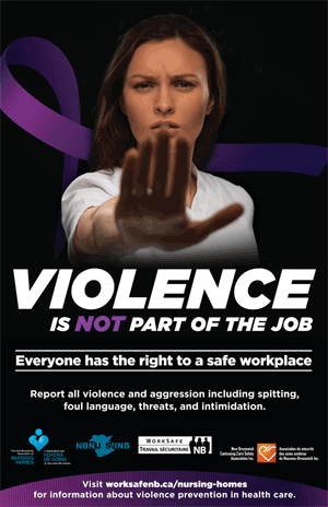Violence is not part of the job