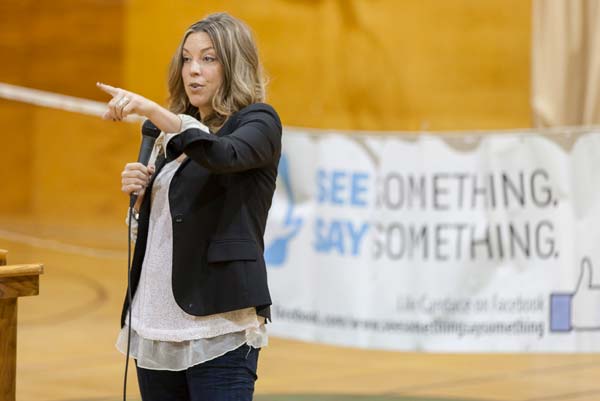More than 6,000 New Brunswick students heard Candace Carnahan’s workplace safety message this fall.